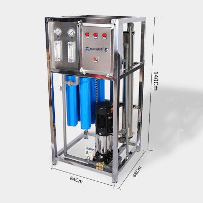 China Hotels Water Treatment Plant Reverse Osmosis System Pure Water Reverse Osmosis Filter for sale