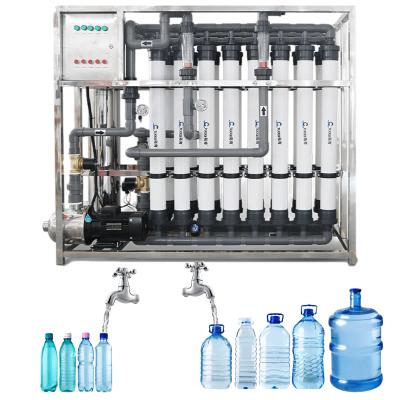 China Automatic 4000LPH Hotels Ultrafiltration System Mineral Water Production Equipment for sale