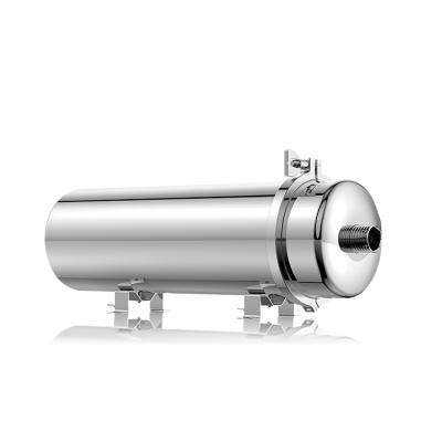 China 1000l/h Hotel Household Stainless Steel Shell Hand Wash Filter Element Water Filter for sale