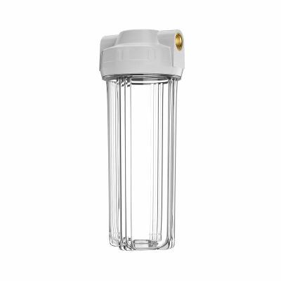 China Transparent Household Tap Water Prefilter Filter Bottle Household Water Purifier Filter Bottle for sale