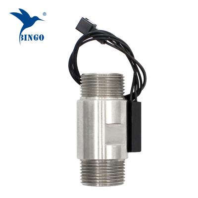 China Water Heater Stainless Steel Water Flow Switch Air Flow Switch Double DN15 External Teeth Normally Open Type for sale