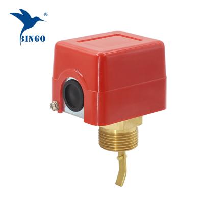 China Plastic Electric Water Flow Switch Heater Plastic Water Flow Paddle Brass Switch for sale