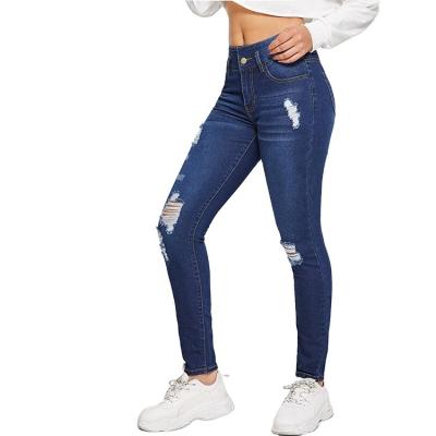 China Cheapest wholesale custom elasticity slim women's pants pant jeans QUICK DRY plus size women's jeans women's jeans for sale