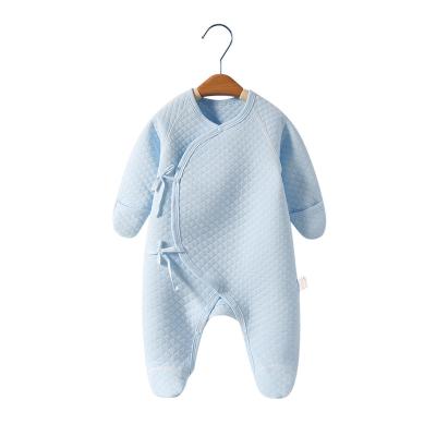 China Autumn and winter baby thermal suits anti-shrink winter clothes newborn girl's clothing baby rompers baby clothes for sale