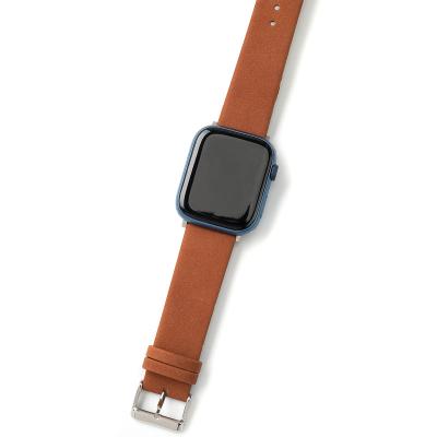 China Direct Selling PU/Leather Iwatch Case Watch Leather Band Iwatch Leather Strap Custom Trustworthy Series 4 40mm Custom Material Straps for sale