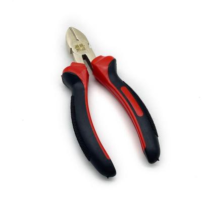 China Plastic molded explosion-proof diagonal pliers is used install electrical fixture and maintenance for wire in generally for sale