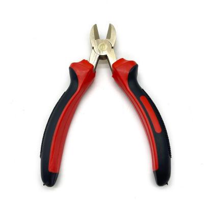 China Plastic Molded Non-Sparking Safety Tools Pliers Non-Sparking Diagonal Cutting Pliers Mostly Used For Cutting Wire for sale