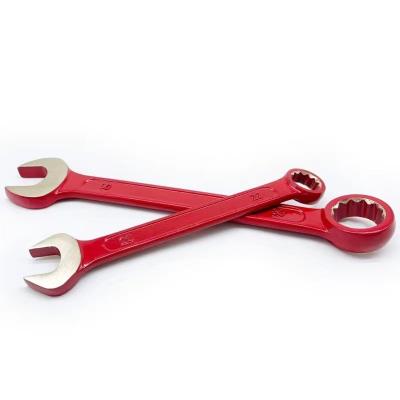 China Beryllium Bronze Safety Tools Non Magnetic Wrench Hand Beryllium Copper Combination Ratchet Wrench Set Non Sparking Tools for sale