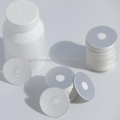 China Top Cap Insert Corrosion Aluminum Foil Duct Inner Joint Liner For Plastic Bottles for sale