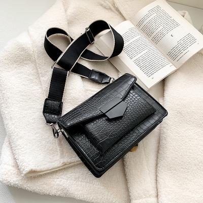 China 2020 New High Quality Mini Handbags Women Fashion Central Statistical Institute Ultra Fire Retro Style Single Cross Shoulder Messenger Bag Wide Purse - Body Bags for sale