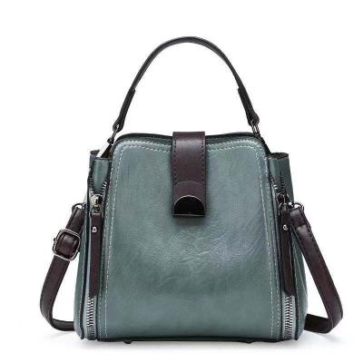 China 2020 Hot Selling Fashion PU Ladies Handbag Fashion Leather Shoulder Bags in Guangdong Handbags Factory for sale