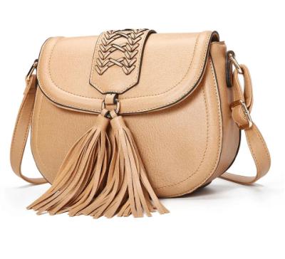 China 2020 New Fashion Shoulder Bag Fashion Shoulder Bag Leather Tassel Leather Cross Bags Ladies Handbag Custom Made for sale