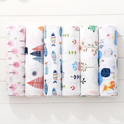 China PORTABLE Wholesale High Quality Baby Blankets Soft Organic Cotton Baby Muslin Covering Kids Wrap Baby Blanket for sale