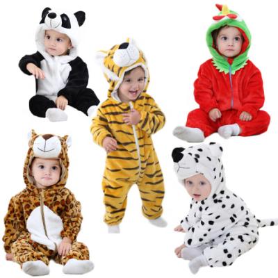 China Animal Newborn Baby Rompers LONG Sleeve Jumpsuit Babies Boys Cosplay Cute Infant Clothes Winter for sale