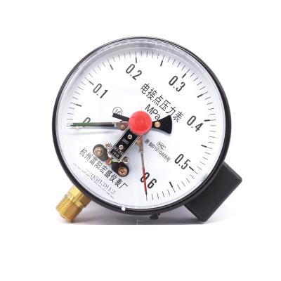 China YXC150 Magnetic Electric Controller Pressure Gauge Pressure Contact Iron Case Helper Piezoelectric Pressure Sensor for sale