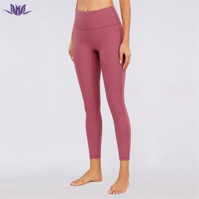 China Factory Custom Logo Yoga Pants Women High Waist Gym Sports Tights Breathable Wear Yoga Gaiters Fitness For Women for sale