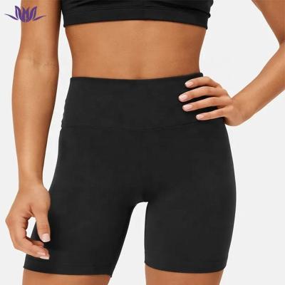 China Logo Fitness Yoga Wear Fabric Custom Breathable Shorts Comfortable Yoga Shorts For Women for sale