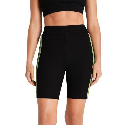 China Windproof Waist Ladies Cycling Top Shorts Womens Black Biker Spandex Custom Shorts Fitness Wear Yoga Shorts for sale