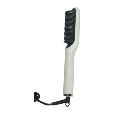 China 5 Levels Heating Hotel Ceramic Heat Fast Heating Adjustable Portable Electric Straightening Hair Brush Straightening Brush for sale