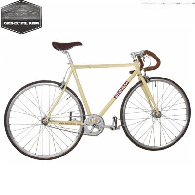 China Fixed Gear Bike -Retro Fixie Ec 4130 Chromoly Steel 700c Retro for sale