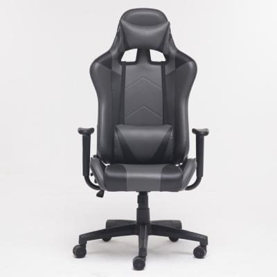 China Black Leather Computer Gaming Chair (Height)Adjustable Modern Gaming Chair Office For Home for sale