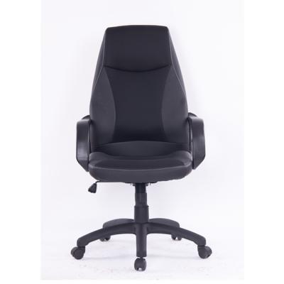 China Office Chair (Height) Ergonomic Comfortable Comfortable Computer Computer PU Leather Black for sale