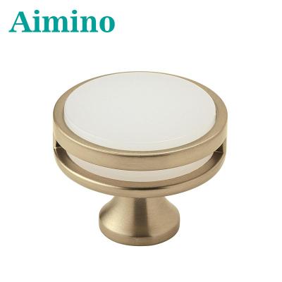 China AIMINO Matte Black T Modern Sideboard Bar Handle Modern Ivory White Ivory White Door Handle for sale