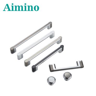 China AIMINO New Arrival Modern Furniture Handle Cabinet Pull Zinc Alloy High Quality Luxury Knob And Handles for sale