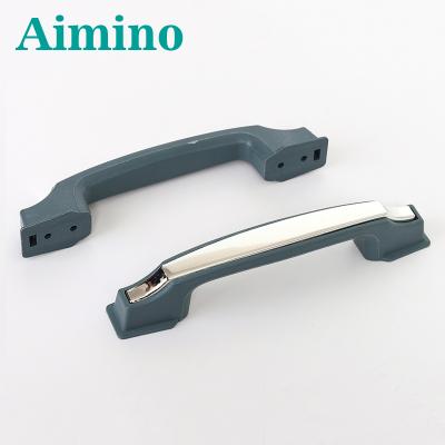 China AIMINO Modern Wholesale Luxury Chrome Plastic Cabinet Handles Bedroom Window Door Furniture Pull Handles for sale