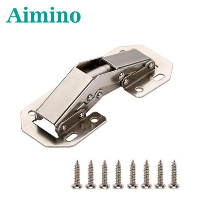 China New steel modern self-closing cabinet damper cabinet shoe damper modern kitchen Aimino sissor furniture self-closing hydraulic soft close hinge for sale