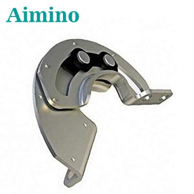 China Modern Stainless Steel Furniture Hardware Fittings Soft Closing Hydraulic Material Sideboard Door Hinges for sale