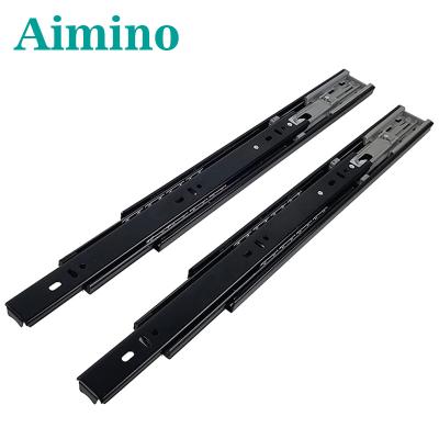 China Modern Telescopic Cabinet Hardware 36mm Furniture Desk Sliders And For Sideboard for sale