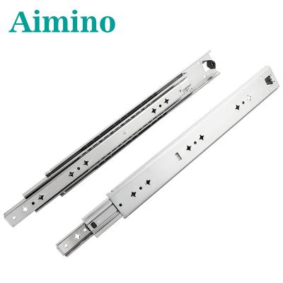 China Modern Heavy Duty Table Hardware Accessories Drawer Telescopic Furniture Slide for sale