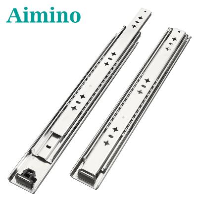 China Modern Telescopic Channel Slide/Furniture Hardware Drawer Slides Guide Rail Table/Kitchen Drawer Parts Drawer Runner for sale