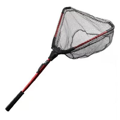 China Hotsale Wholesale Cheap High Strength Folding 47cm Height 80cm Aluminum Alloy Telescopic Fishing Net for sale