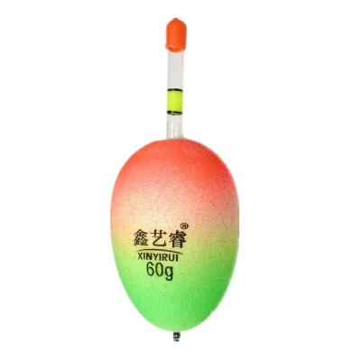 China EVA Cheap Yellow 10g Tapered Eva Fishing Bobbers Fishing Float Foam Float Eva Foam Fishing Float for sale