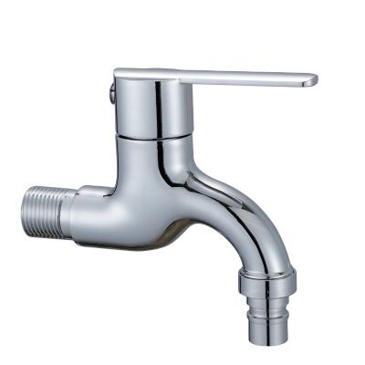 China Modern Wall Mounted Zinc Alloy Bathroom Faucet Water Filter Washing Machine Faucet for sale