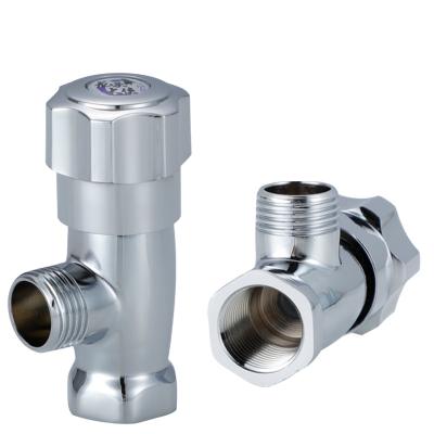 China modern alloy toilet water supply manufacturing factory thread angle stop valve material internal valve for sale