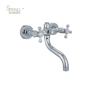 China Without Slide Bar Bathroom Tub Faucet Mixer Mount Shower Freestanding Bathtub Faucet for sale