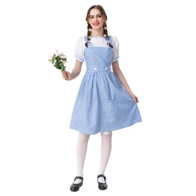 China Polyester Halloween Role Play Beer Garden Maid Bavarian Beer Festival Women's Dress for sale