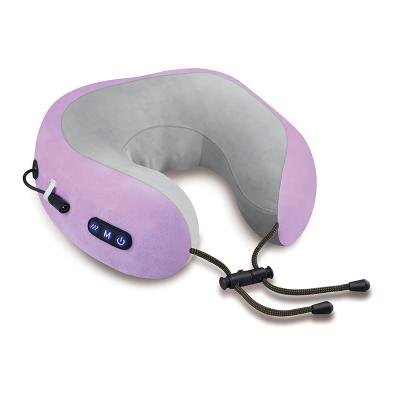 China Powerful NECK Travel USB Shiatsu Neck Kneading Massage Heated U-Shaped Pillow for sale