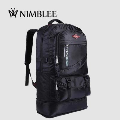 China Outdoor Large Camping Casual Hiking Backpack Custom Logo for sale