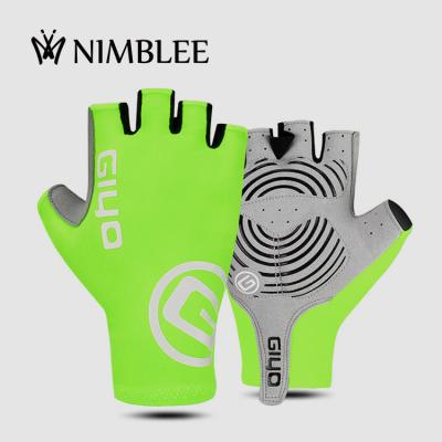 China 2022 fashion fingerless glove mens motocross moto bike mtb racing protective sports gloves manufacturers fingerless glove for sale