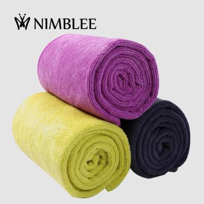 China Custom jacquard stylish quick dry polyester microfiber sports towel for sale