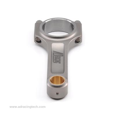 China H beam forged steel racing conrod 4340 for Mitsubishi 4B11 EVO X connecting rod for sale