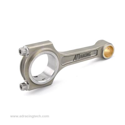 China Custom H-Beam Adracing Performance Forged 4340 6G74 Steel Racing Conrod For Mitsubishi 3.5L 6G74 Connecting Rod for sale