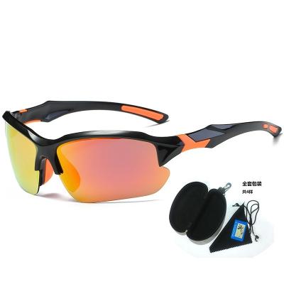 China All Sports Sunglasses Uv400 Sunglasses Cycling Unisex Sunglasses 9301 for sale