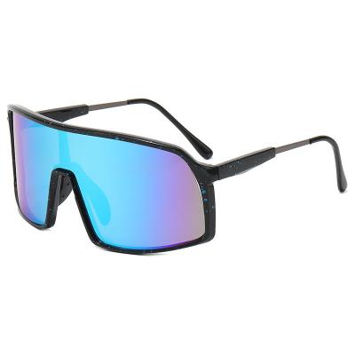 China Hot sale oversized sunglasses sports sunglasses sports sunglasses wholesale unisex eyewear for sale