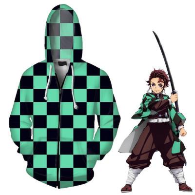 China Factory Direct Wholesale Anti-Wrinkle Premium Japanese 100% Polyester Anime Monki Hoodies For Men for sale