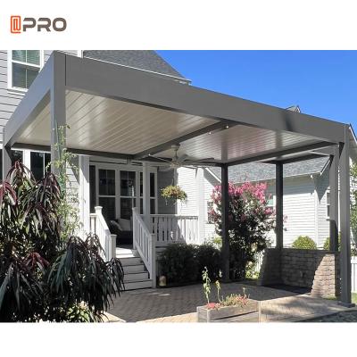 China La pérgola de aluminio moderna del toldo de los Gazebos motorizó el tejado retractable para el jardín en venta